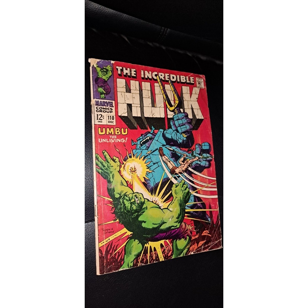 Incredible Hulk #110 Marvel 1968